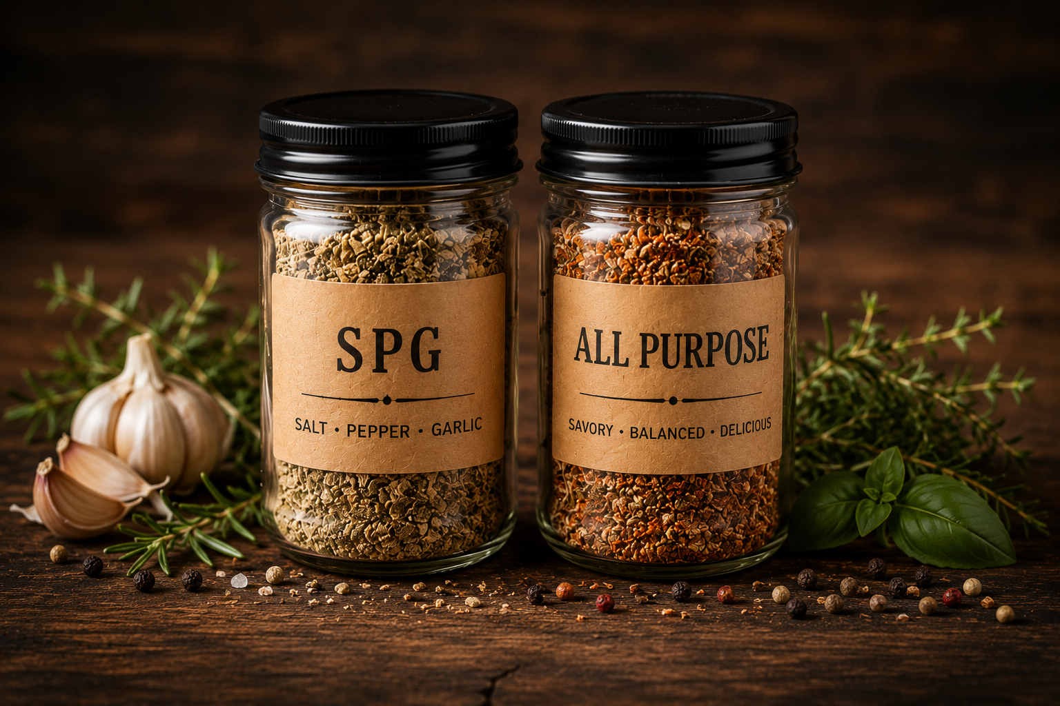 Signature Seasonings — SPG, Cajun, All Purpose
